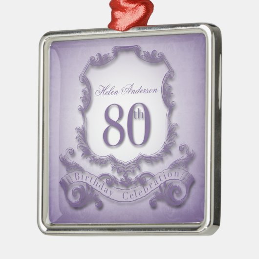 Geburtstagsfeier Personalisierte Ornament (Links)