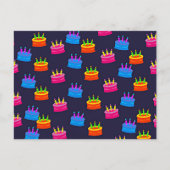 Geburtstagsfeier Postkarte (Vorderseite)