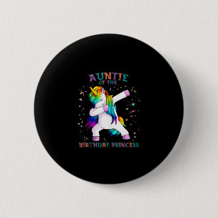 Geburtstagsfeier Prinzessin Dab Einhorn Tante Rain Button