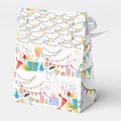 Geburtstagsfeier-Requisiten Bunte Geschenkbox Geschenkschachtel (Rückseite)