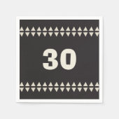 Geburtstagsfeier Serviette (Vorderseite)