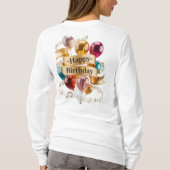 Geburtstagsfeier T-Shirt (Rückseite)