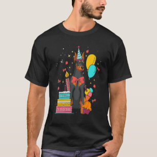Geburtstagsfeier Tier Hundebesitzer Haustier Dob T-Shirt