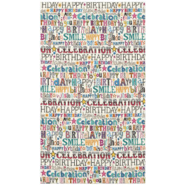 Geburtstagsfeier Tischdecke