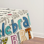Geburtstagsfeier Tischdecke (Beispiel)