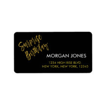 Geburtstagsfeier Überraschung Geburtstagsadresse