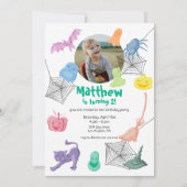 Geburtstagsfeier zu Halloween Einladung (Vorderseite)