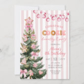 Geburtstagsfeier zum Dekorieren von rosa Mädchenke Einladung (Vorderseite)