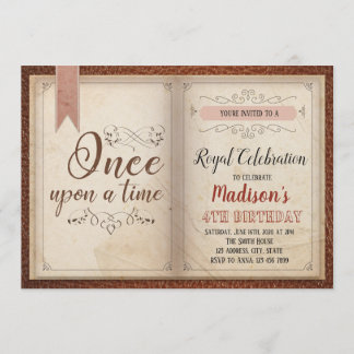 Geburtstagsfeier zum Thema Buch Einladung