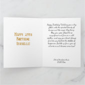 Geburtstagsfeier zum Thema Pferd lustig Karte (Innenseite)