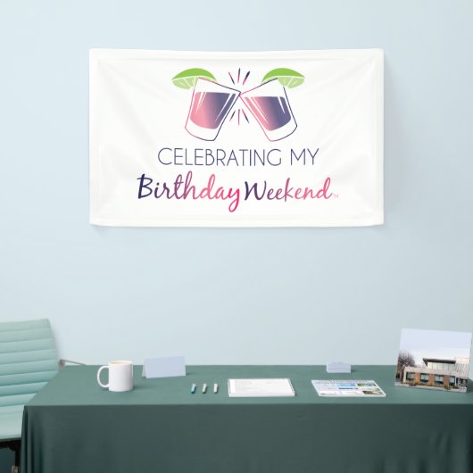 Geburtstagsfeiern - Vinyl Signs Banner (Messeveranstaltung)