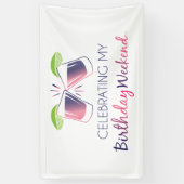 Geburtstagsfeiern - Vinyl Signs Banner (Vertikal)