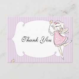 Geburtstagsfeiertag der verzauberten Fairy Princes Dankeskarte