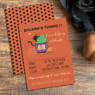 Geburtstagsfeiertag - Einladung von Kid Halloween