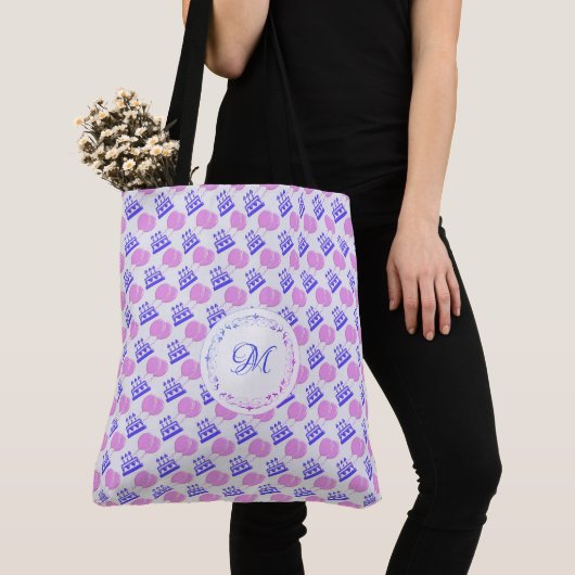 Geburtstagsfeiertags-Partymuster Tasche (Von Nahem)