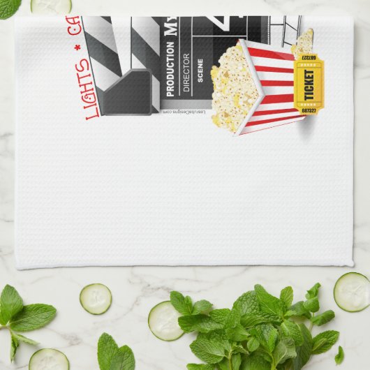 Geburtstagsfilm Geburtstagsparty Küchentuch (Gefaltet)