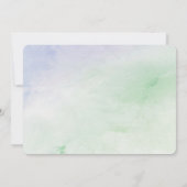 Geburtstagsfischen Thema Lure Einladung (Rückseite)