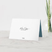 Geburtstagsflugzeug im Sturm Karte (Rückseite)