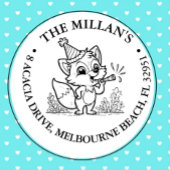 Geburtstagsfokusthema Permastempel