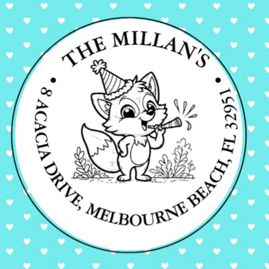 Geburtstagsfokusthema Permastempel