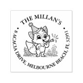 Geburtstagsfokusthema Permastempel (Design)