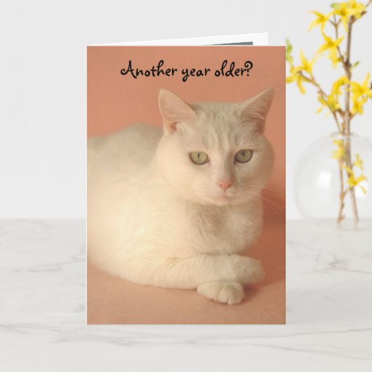 Geburtstagsfrau Karte (Gelbe Blume)