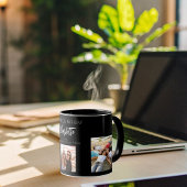 Geburtstagsfreund Schwarze Fotos Tasse