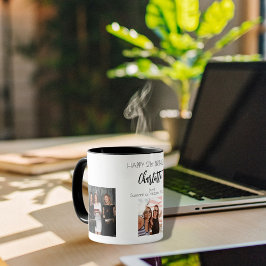 Geburtstagsfreund Schwarze Fotos Tasse