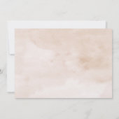 Geburtstagsfröhlichkeit beim Kaffee Geburtstagsbru Einladung (Rückseite)