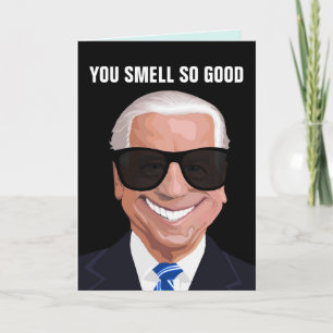 GEBURTSTAGSFUNNY JOE BIDEN GRUSS GROSSE KARTE