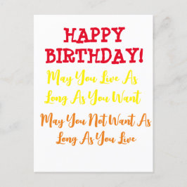 Geburtstagsgebet Postkarte