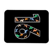Geburtstagsgeschenk | 16. Geburtstag mit Hund Magnet (Horizontal)