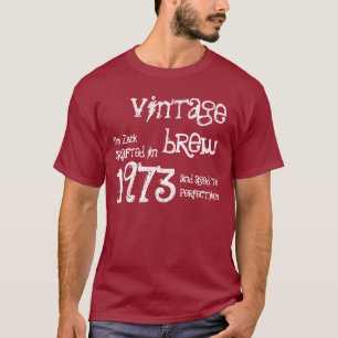 Geburtstagsgeschenk 1973 Vintage Braue T-Shirt