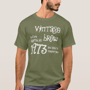 Geburtstagsgeschenk 1973 Vintage Braue T-Shirt