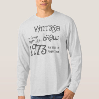 Geburtstagsgeschenk 1973 Vintage Braue T-Shirt