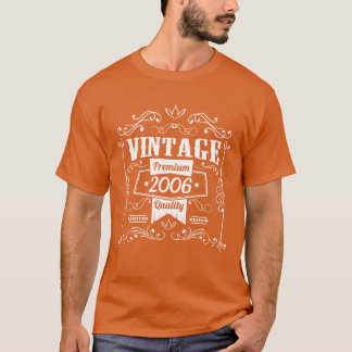 Geburtstagsgeschenk 2006 Vintage Freund T-Shirt