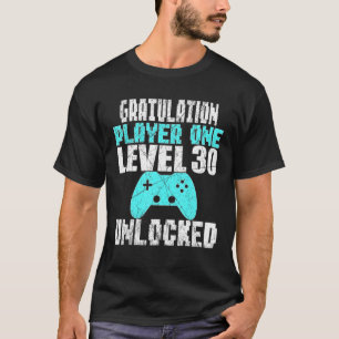 Geburtstagsgeschenk 30 Jahre Gamer lustige 30er Pa T-Shirt