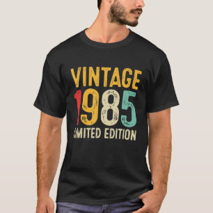 Geburtstagsgeschenk 37 Jahre alt Vintag 1985 T-Shirt