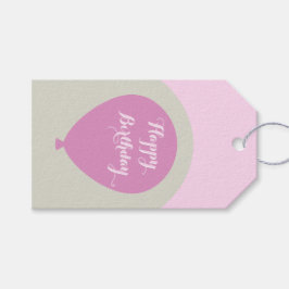 Geburtstagsgeschenk-Anhänger Geschenkanhänger