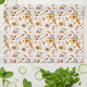 Geburtstagsgeschenk | Aquarellfarben Herbst Geschirrtuch (Gefaltet)