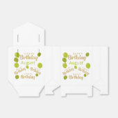 Geburtstagsgeschenk August Geburtstagsschachtel Geschenkschachtel (Ungefaltet)