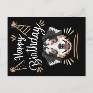Geburtstagsgeschenk Australian Shepherd Postkarte