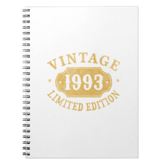Geburtstagsgeschenk Best Limited für die 1993er Notizblock