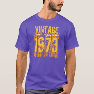 Geburtstagsgeschenk Bestes 1973 Vintag T-Shirt