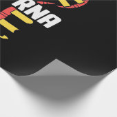 Geburtstagsgeschenk | Biologin DNA und RNA Geschenkpapier (Ecke)