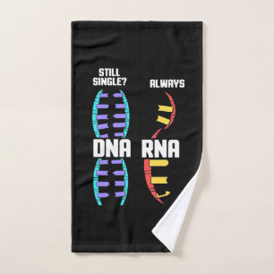 Geburtstagsgeschenk   Biologin DNA und RNA Handtuch