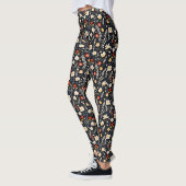 Geburtstagsgeschenk | Blumenmuster Leggings (Links)