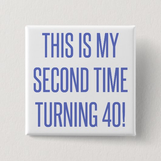 Geburtstagsgeschenk Button (Vorderseite)