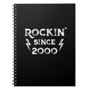 Geburtstagsgeschenk Classic Rock für die 2000er Ja Notizblock