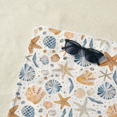 Geburtstagsgeschenk | Das Meer lehrt Geduld Strandtuch (Beispiel)